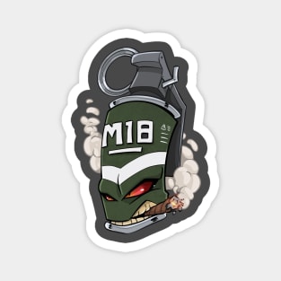 Smoke Grenade Magnet