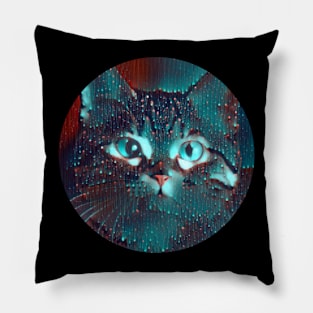 Fast mycat, revolution for cats Pillow