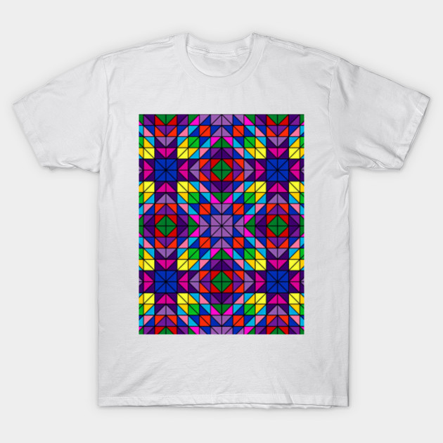 Abstract Geometric Design Pattern Abstract Geometric Shapes T