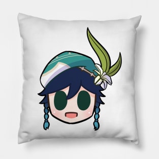 Genshin Impact Venti chibi head Pillow