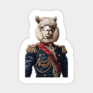 Napoleon BonAlpaca Magnet