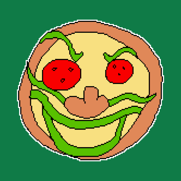 Pizza Face by RetroPixelWorld