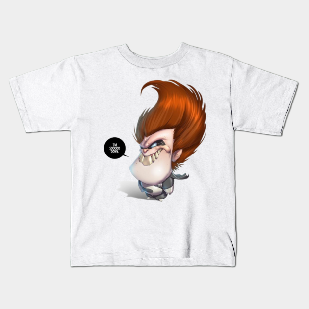 Syndrome Incredibles Incredibles 2 Kids T Shirt Teepublic Syndrome's transition from buddy to villain occurs offscreen in the years where superheroes are while the incredibles was released before the golden age (?) of twitter, the idea of fandom gone. teepublic