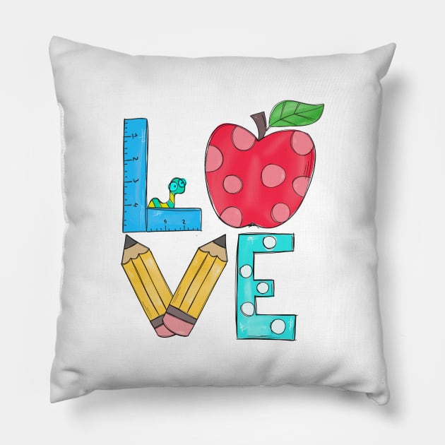 Back to school. Pillow by Satic