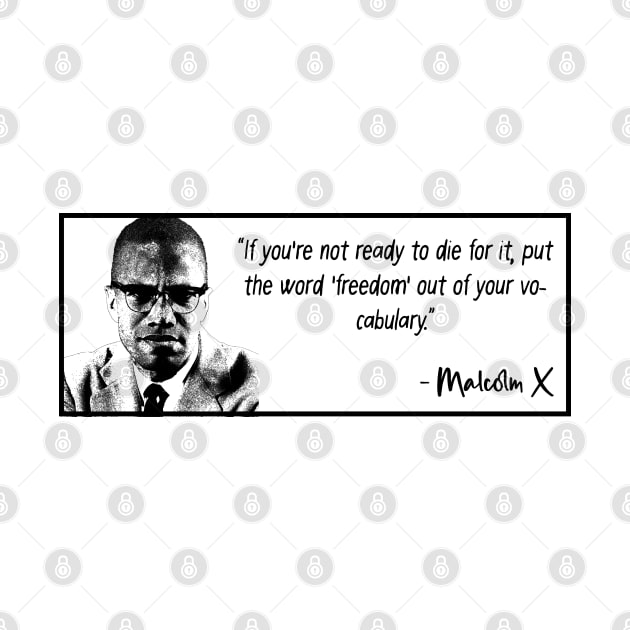 Malcolm X by Yethis