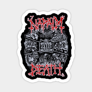 Napalm Death new 6 Magnet