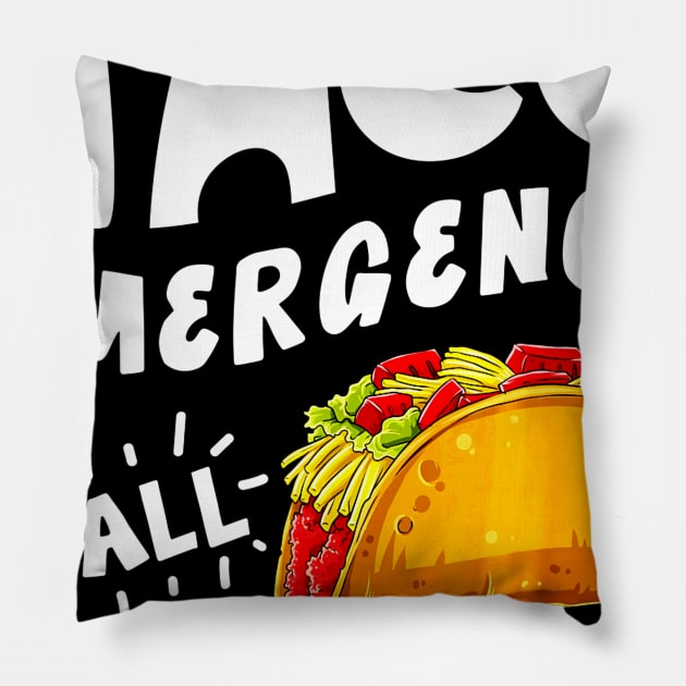 Taco Emergency Call 9 Juan Juan shirt Cinco de Mayo Men Pillow by CovidStore