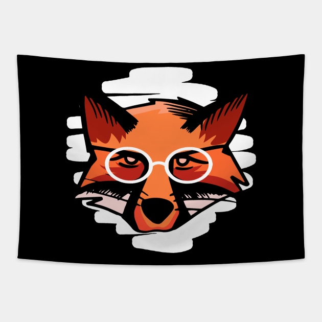 Cooles Wild Fuchs Rotfuchs Fuchse Fan Comic Geschenk Fox Tapestry Teepublic