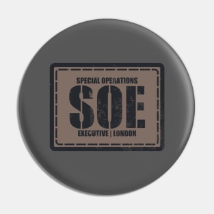 WW2 SOE Special Operations Executive (distressed) Pin