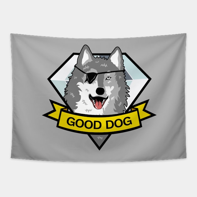 Diamond Dog Tapestry by deadright