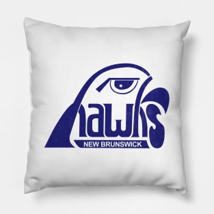 Defunct New Brunswick Hawks Hockey 1982 Pillow