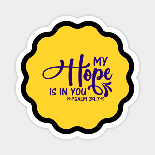 My Hope Is In You Magnet