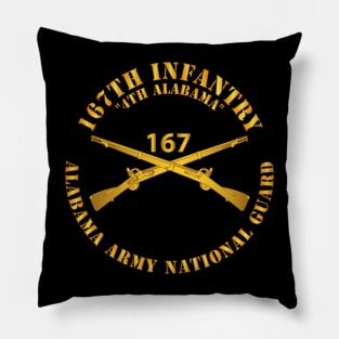 167th Infantry - 4th Alabama - ALARNG - Inf Branch X 300 Pillow