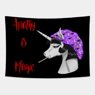 Apathy Is Magic Tapestry