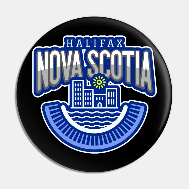 HALIFAX Nova Scotia Canada Pin by SartorisArt1