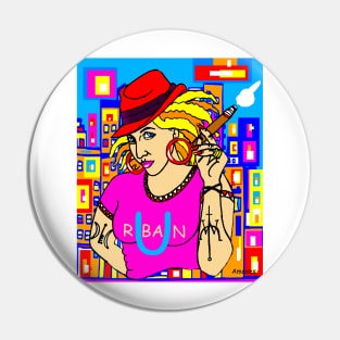 Urban street girl 17 Pin