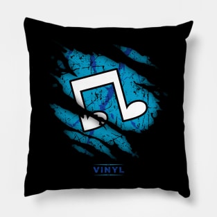 VINYL - RIPPED Pillow