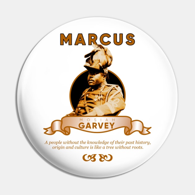 Marcus Mosiah Garvey Pin by realbigenvelope