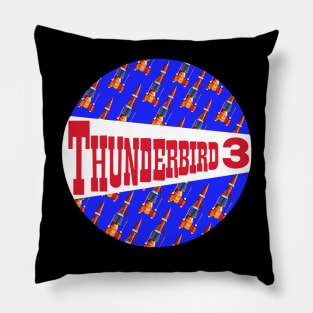 Thunderbird 3 Thunderbirds TV Original Series Alan Tracy Pillow