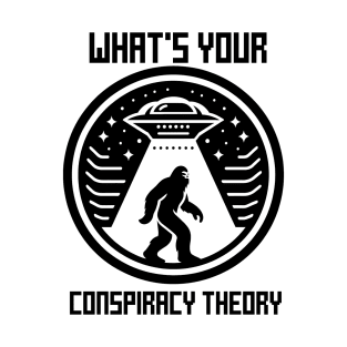 Bigfoot and Alien Conspiracy T-Shirt