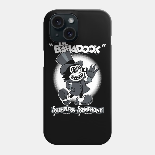 Lil Babadook - Creepy Cute Vintage Cartoon Horror - Rubberhose Phone Case by Nemons