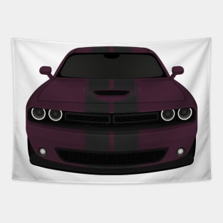 Challenger Purple + Stripes Tapestry