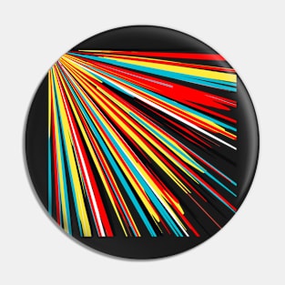 Abstract Colorful Pin