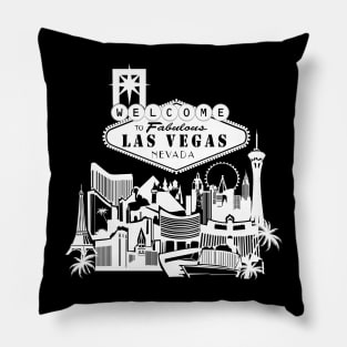 Welcome to Las  Vegas art Pillow