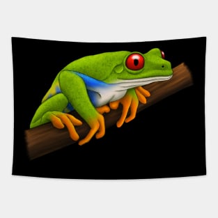 Red Eyed Tree Frog Tapestry