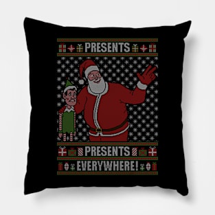 Presents everywhere! (Knitted version) Pillow