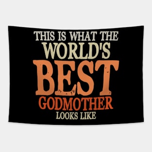 This is What The World's Best Godmother Looks Like Tapestry