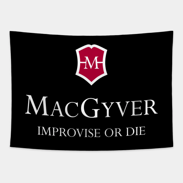 Improvise or Die Tapestry by Sachpica