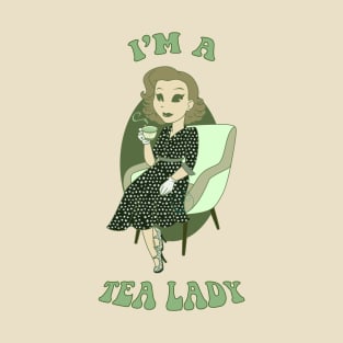 Old Cartoon Style pin up - Tea T-Shirt