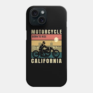 Motorcycle Born To Ride Phone Case