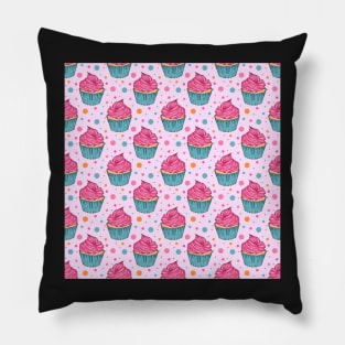 Strawberry cupcakes Pillow