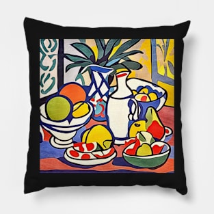 Milk and fruit-Matisse inspired Pillow