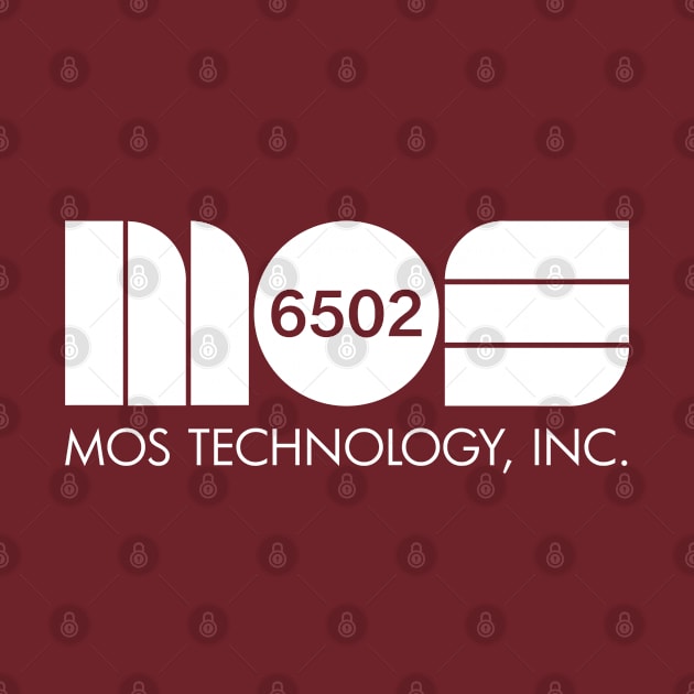 MOS Technology Inc 6502 (white) by Stupiditee