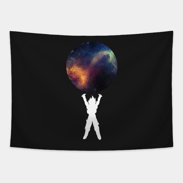 SPIRIT BOMB Tapestry by onilldlion