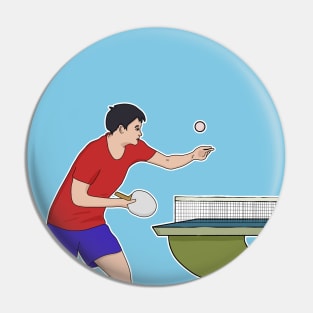 Table Tennis Pin