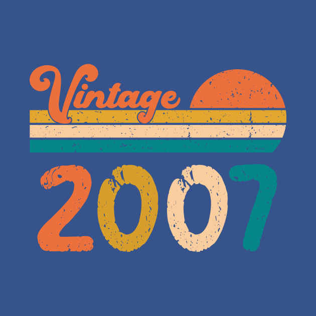 Discover Vintage 2007 Limited Edition Birthday gifts - Vintage 2007 Limited Edition Birthday G - T-Shirt