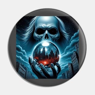 Phantasm The Tall Man Skull Pin