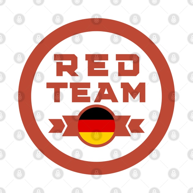 Cybersecurity Red Team Germany Gamification Badge CTF by FSEstyle