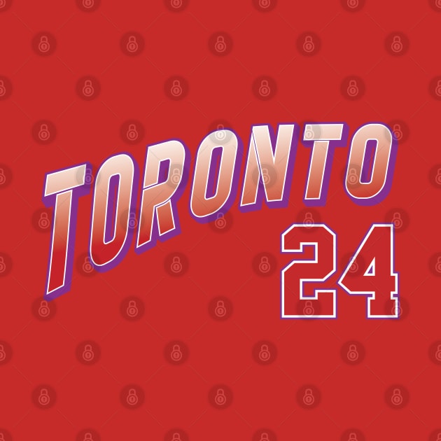 Retro Toronto Number 24 by Cemploex_Art