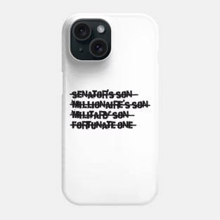 Fortunate Son, Black Phone Case