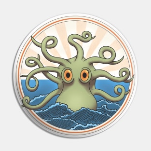 Cartoon Octopus Pin