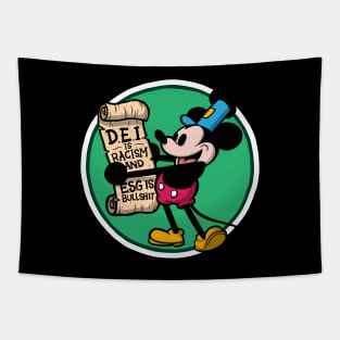 Steamboat Willie's Reminder (DEI Mickey) Tapestry