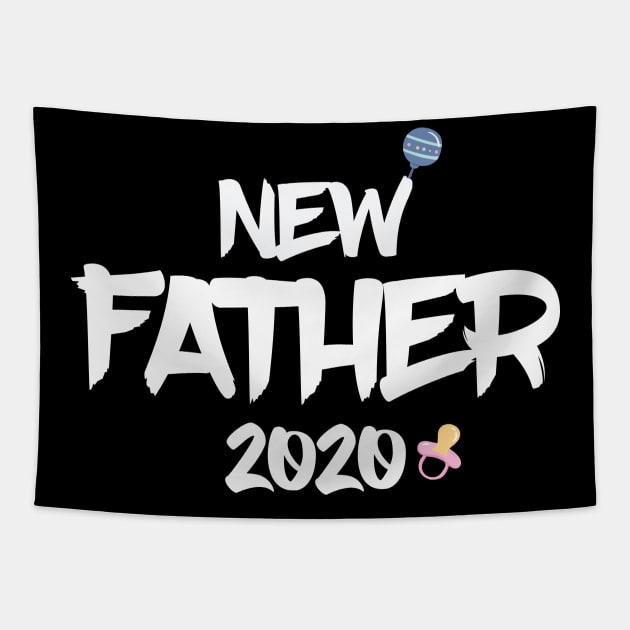 new father 2020 new dad Tapestry by tedd