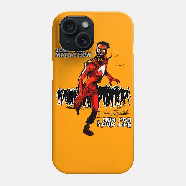 Run for your life Phone Case by AlexanderMartins_Art