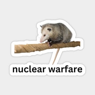 nuclear warfare possum Magnet