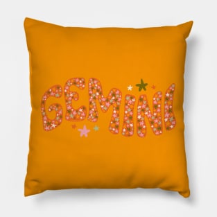 Starry Gemini Pillow